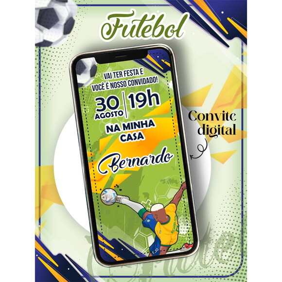 Arquivo Convite Digital Futebol #167