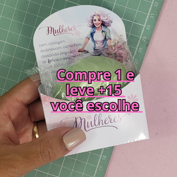 Arquivo Corte Caixa Sabonete Dia das Mulheres #3738