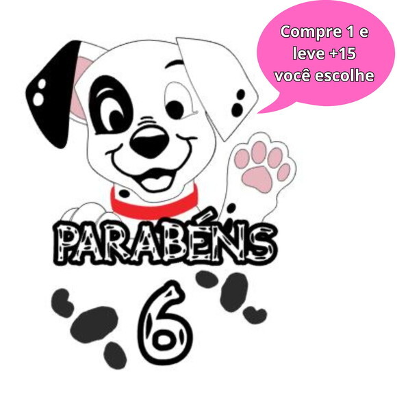 Arquivo de Corte 101 Dálmatas #4315