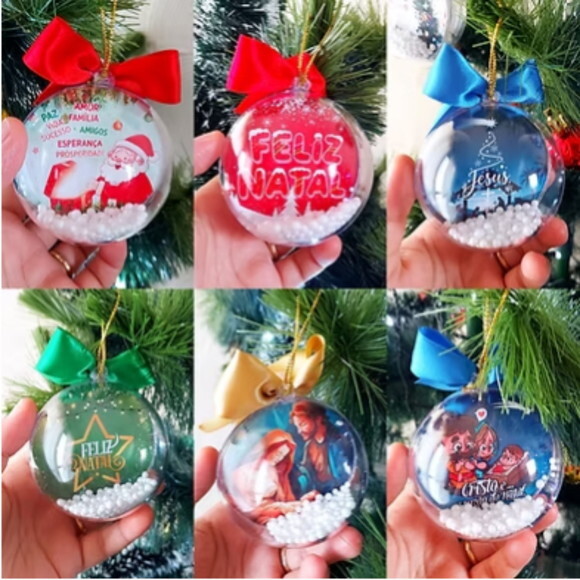 Arquivo de Corte Arte para Bolinhas de Natal #7390