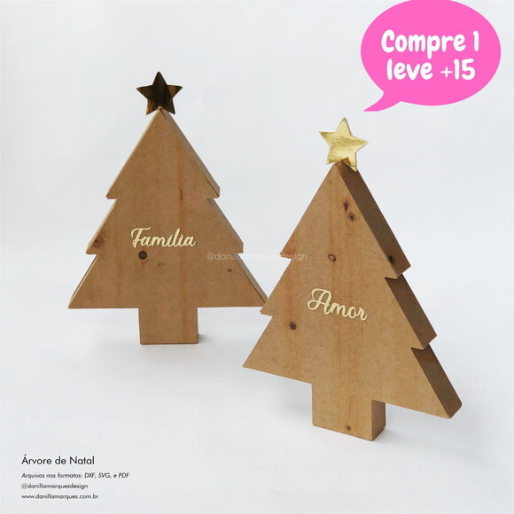 Arquivo de Corte Árvore de Natal #3509