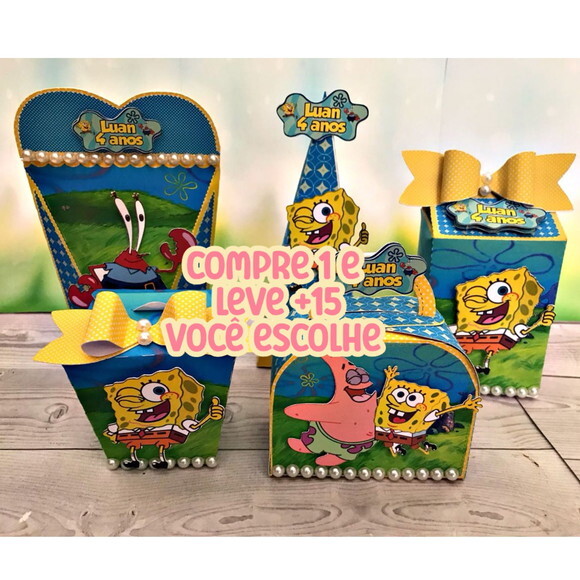 Arquivo de Corte Bob Esponja #6354