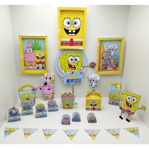 Arquivo de Corte Bob Esponja #6356