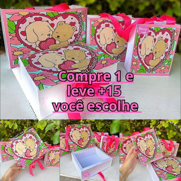 Arquivo de Corte Bobbie Goods Caixa Presente #6736