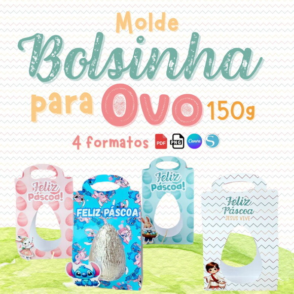 Arquivo de Corte Bolsinha de Ovo #7738