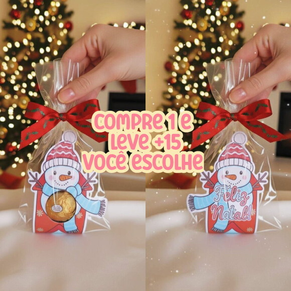 Arquivo de Corte Bombom Boneco de Neve #7581