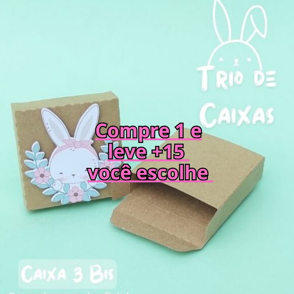 Arquivo de Corte Caixa 3 Bis Pascoa #6535