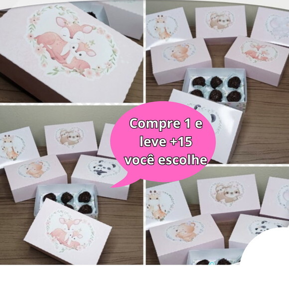 Arquivo de Corte Caixa 6 Doces Dia das Mães #3922