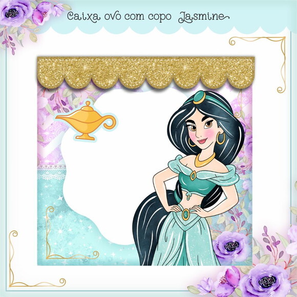 Arquivo de Corte Caixa com Copo e Ovo Pascoa Jasmine #431