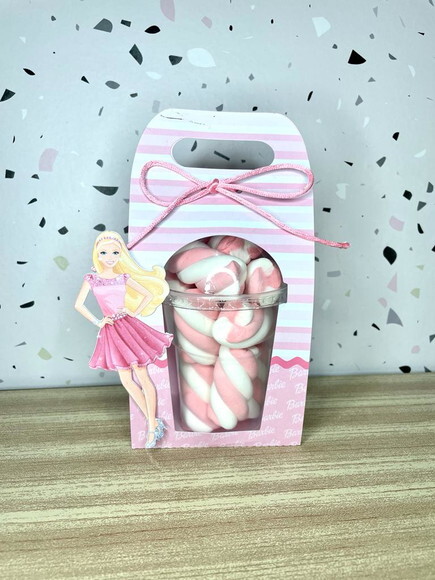 Arquivo de Corte Caixa Copo Bolha Barbie #3203