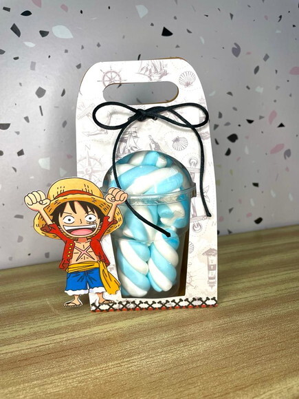 Arquivo de Corte Caixa Copo Bolha One Piece #3218
