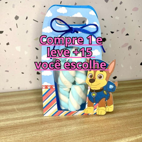 Arquivo de Corte Caixa Copo Bolha Patrulha Canina #3219