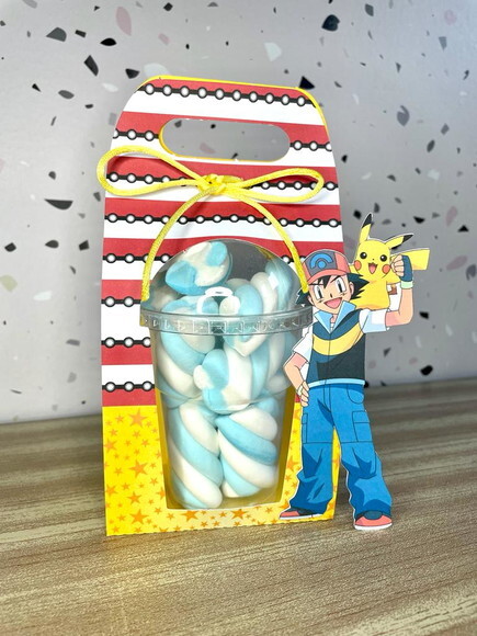 Arquivo de Corte Caixa Copo Bolha Pokémon #3222