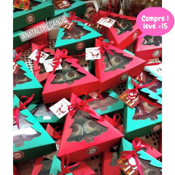 Arquivo de Corte Caixa Doces Arvore de Natal #3487