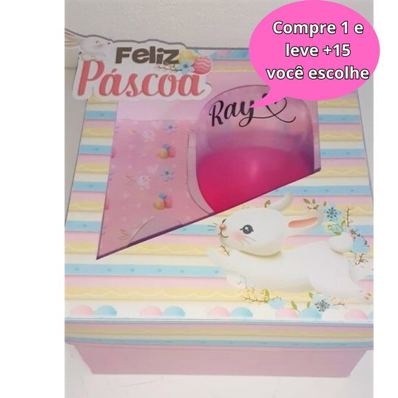 Arquivo de Corte Caixa Taça Gin Páscoa #4102