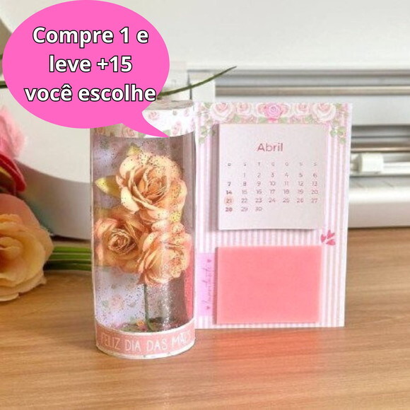 Arquivo de Corte Calendário de Mesa Dia das Mães #4164
