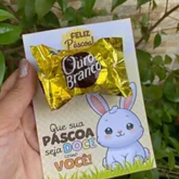 Arquivo de Corte Card Bombom Coelhinho #6545