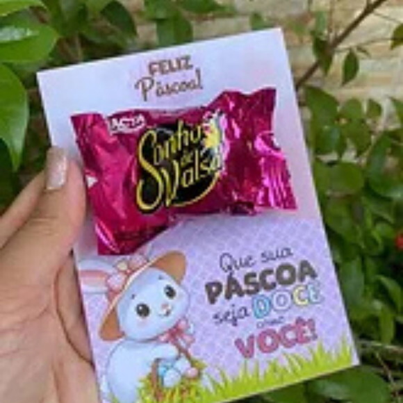 Arquivo de Corte Card Bombom Pascoa #6553