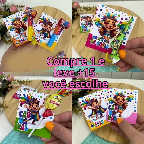 Arquivo de Corte Cartão Divertido Carnaval #5249
