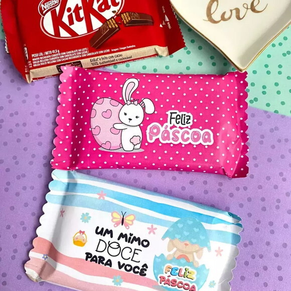 Arquivo de Corte Cartão para Chocolate Pascoa #6508