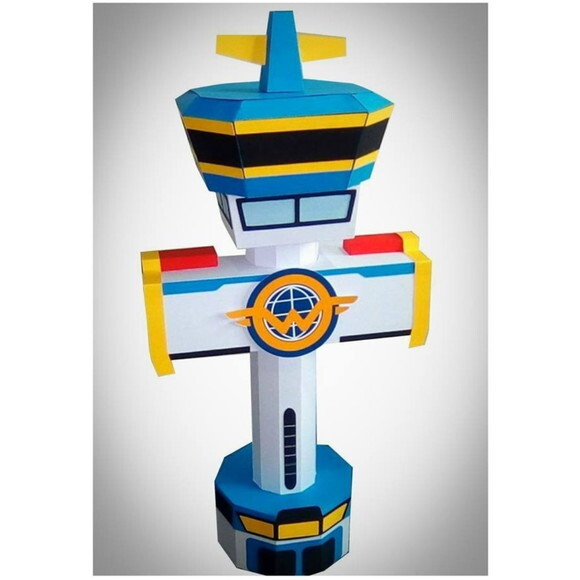Arquivo de Corte Centro de Mesa Super Wings #1577