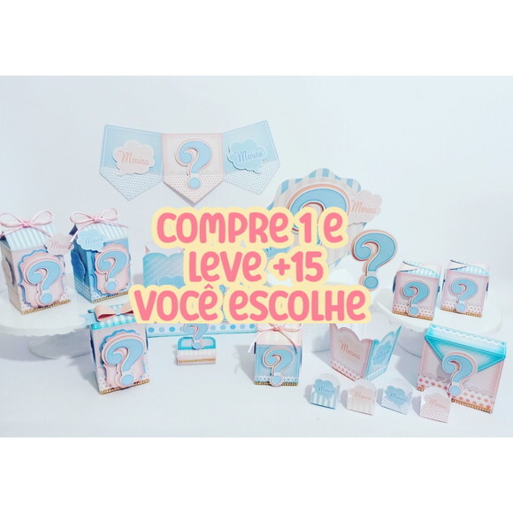 Arquivo de Corte Chá Revelação #7504