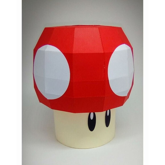 Arquivo de Corte Cogumelo Centro de Mesa (super Mario) #1563