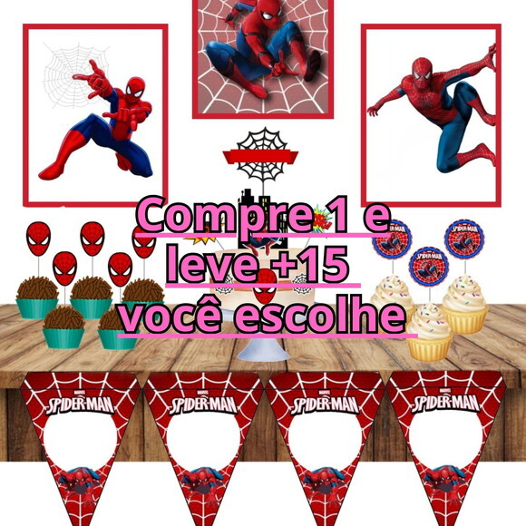 Arquivo de Corte Festa Homem Aranha #7041