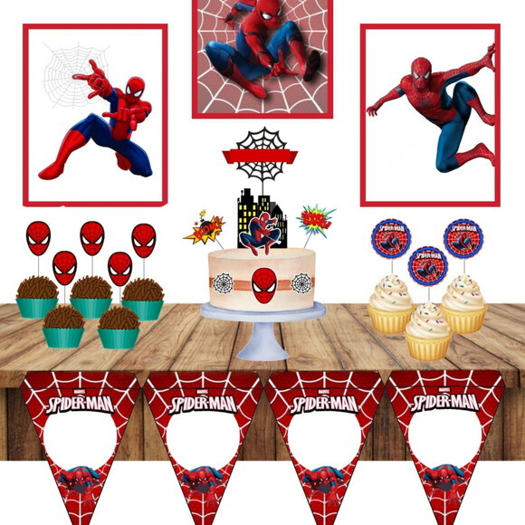 Arquivo de Corte Festa Homem Aranha #7041