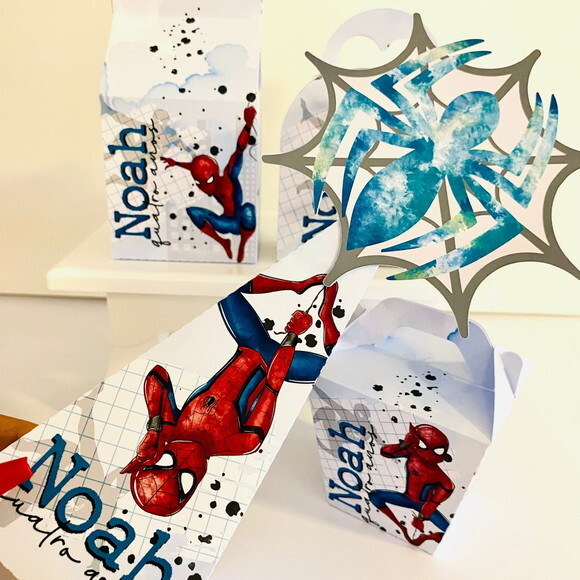 Arquivo de Corte Festa Homem Aranha #7045