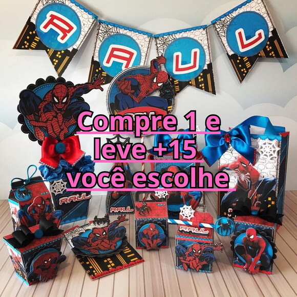 Arquivo de Corte Festa Homem Aranha #7072