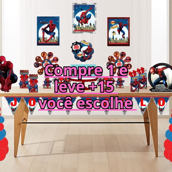 Arquivo de Corte Festa Homem Aranha #7074