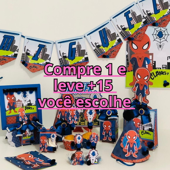 Arquivo de Corte Festa Homem Aranha #7075