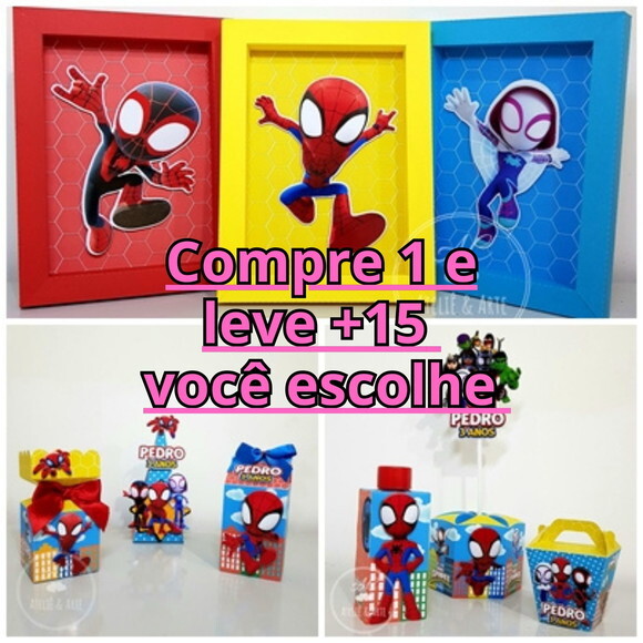 Arquivo de Corte Festa Homem Aranha #7077