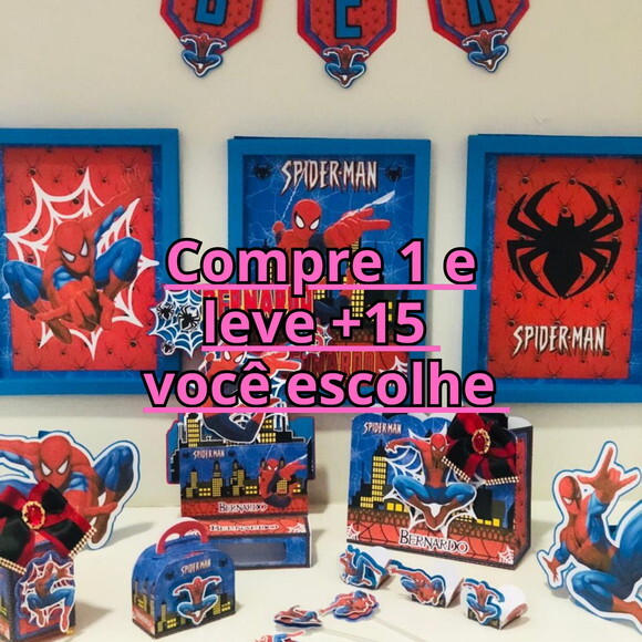 Arquivo de Corte Festa Homem Aranha #7088