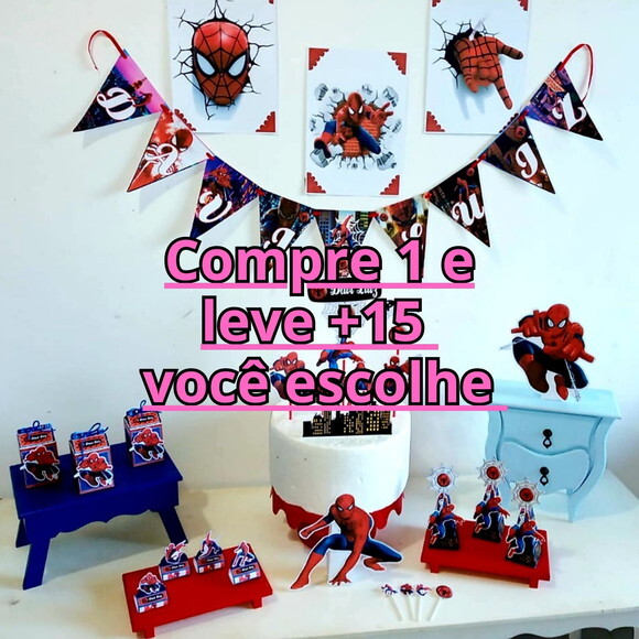Arquivo de Corte Festa Homem Aranha #7089