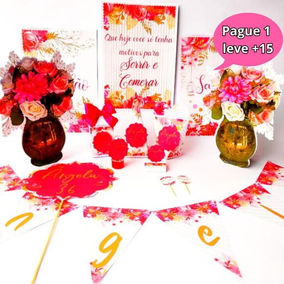 Arquivo de Corte Floral #3338