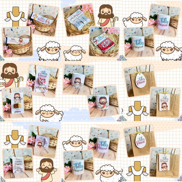 Arquivo de Corte Kit Pascoa Cristã #132
