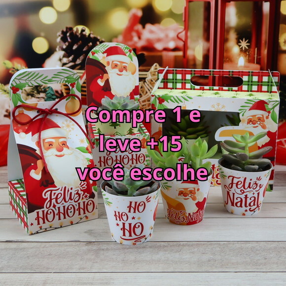 Arquivo de Corte Kit Suculentas Natal #3524
