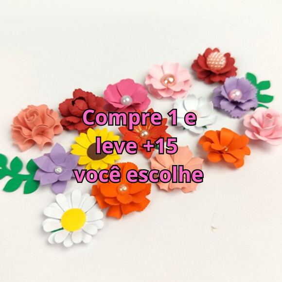 Arquivo de Corte Mega Combo Mini Flores #5693