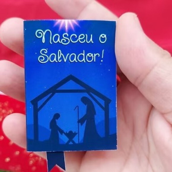 Arquivo de Corte Mini Bíblia de Natal #7401