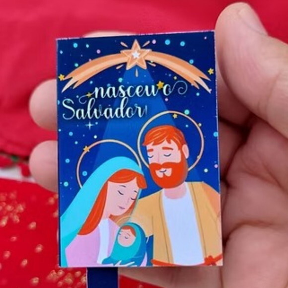 Arquivo de Corte Mini Bíblia de Natal #7405