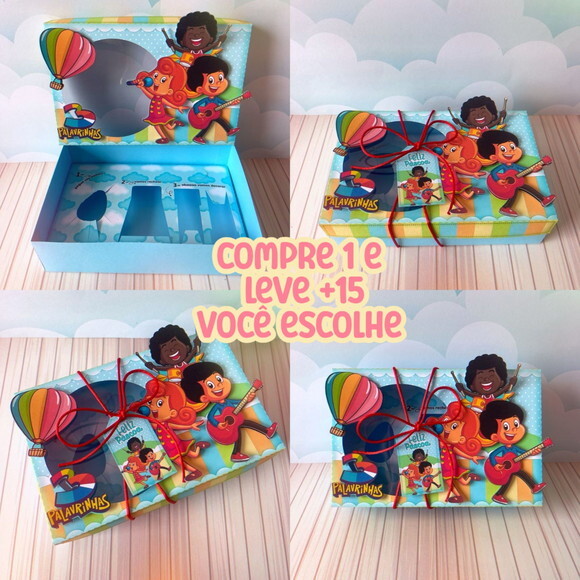 Arquivo de Corte Mini Confeiteiro 3 Palavrinhas #4006