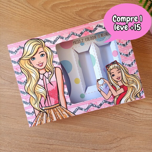 Arquivo de Corte Mini Confeiteiro Barbie #3700