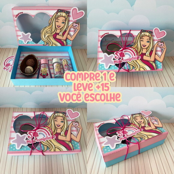 Arquivo de Corte Mini Confeiteiro Barbie #4024