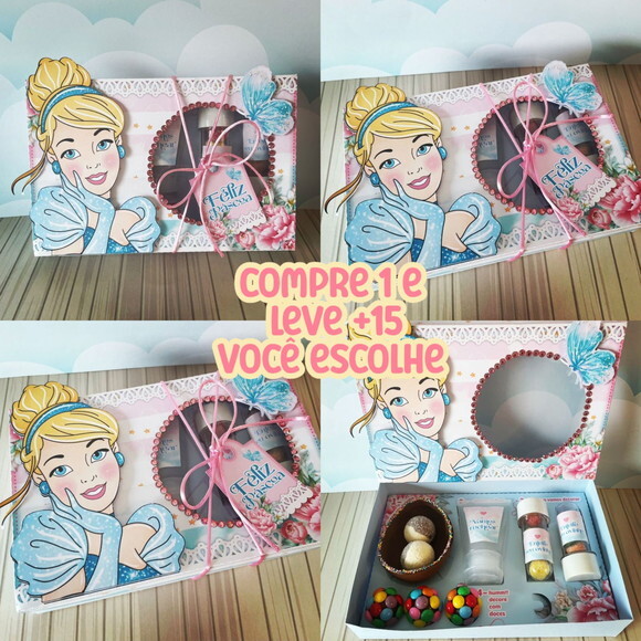 Arquivo de Corte Mini Confeiteiro Cinderela #105