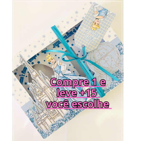 Arquivo de Corte Mini Confeiteiro Cinderela #6494
