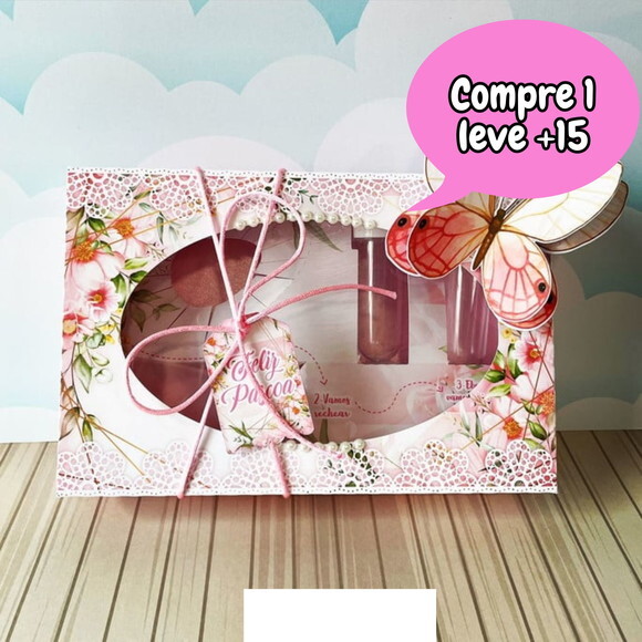 Arquivo de Corte Mini Confeiteiro Floral Borboleta #159