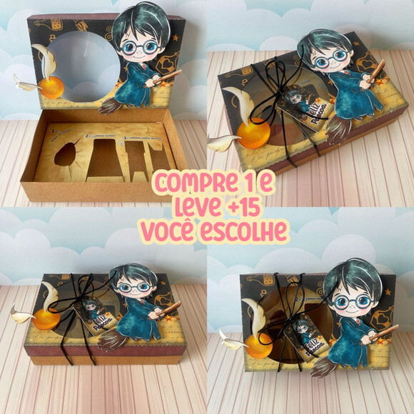 Arquivo de Corte Mini Confeiteiro Harry Potte #4018