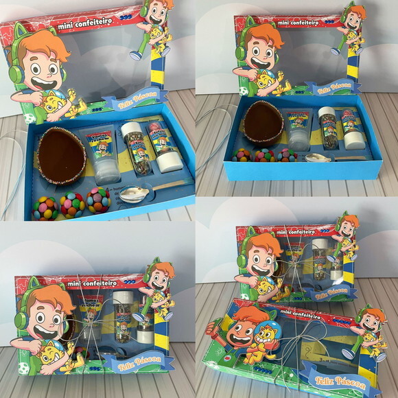 Arquivo de Corte Mini Confeiteiro Gato Galático #091
